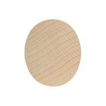 5 Pcs Oval Cut Outs 1-1/4" tall x 1" wide x 3/16" thick