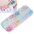 thumbnail image 4 of Colorful  Sequins, DIY Decoration Crumbs  Sequins Plastic  For Friends For Wedding, 4 of 8