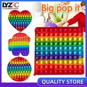 LYZRC 20Cm Big Pop It Fidget Toy Popit Toys for Kids Gift