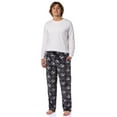 thumbnail image 2 of Disney Pajamas The Nightmare Before Christmas Jack Skellington Bats and Webs Pajama Pants for Men – Cozy Plush Fleece Lounge Pants, 2 of 6