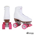 thumbnail image 4 of CHICAGO Skates Patins à Roulettes Quadruples Blancs de Qualité Supérieure pour Filles et Femmes Débutantes, Design Classique à Tige Haute Ajustable pour Patins et Rol Intérieurs Ou Extérieurs, 4 of 4