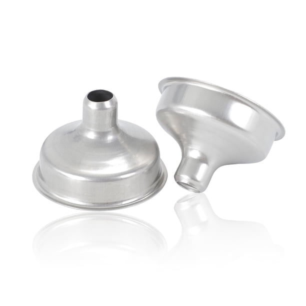 Embudo pequeño de Acero inoxidable Injueey tolva de boca ancha amplia aplicación herramientas de cocina universales