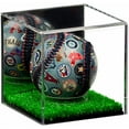 thumbnail image 3 of Acrylic Baseball or Tennis Ball Display Case with Mirror and Turf Base (A057/B23), 3 of 5