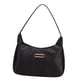thumbnail image 5 of Bolso de hombro para mujer, moderno, con cierre de cremallera, para llevar debajo del brazo. Negro, 5 of 9