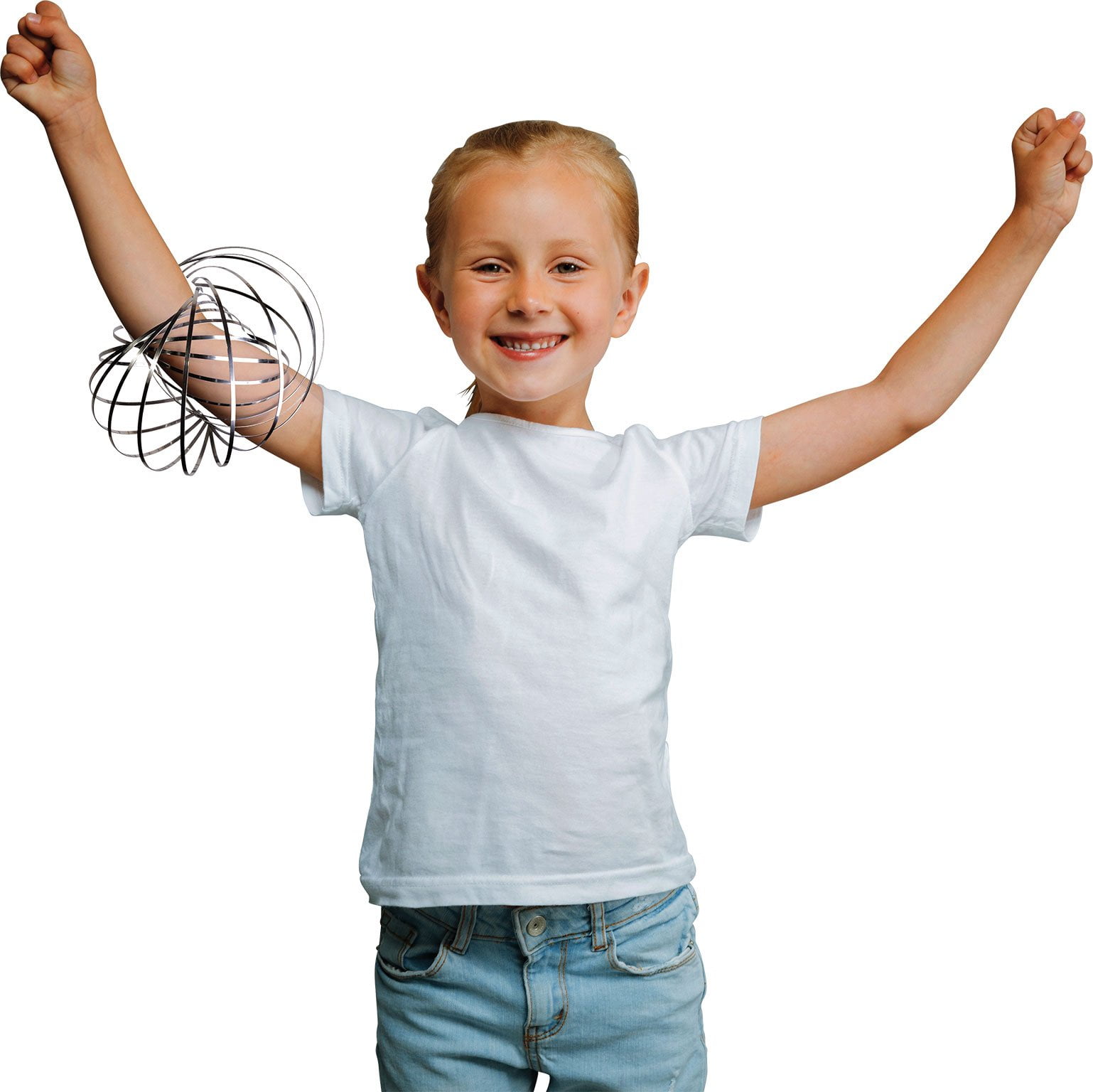 spinner ring arm slinky toy