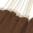 thumbnail image 2 of vidaXL Double Person Portable Hanging Hammock Outdoor Camping Cream/Brown, 2 of 3