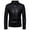 Black, variant on Men's Coats And Jackets Hooded Trendy Men Autumn Winter Warm Casual Leather Zipper Long Sleeve Jacket Coat Top Coffee L JE