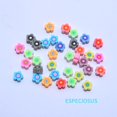 thumbnail image 1 of Cuentas de arcilla polimérica para manualidades, accesorios de joyería de 50 piezas, diseño de mezcla de helado de dibujos animados, espaciador, pulsera multicolor, rebanadas de departamento, 1 of 4