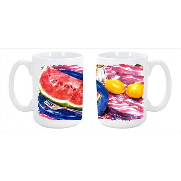 Watermelon Dishwasher Safe Microwavable Ceramic Coffee Mug