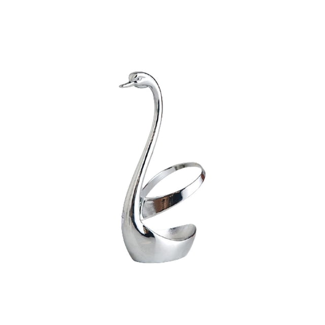 Cisne De Acero Inoxidable, Soporte De Maquillaje, Almacenamiento Multifuncional Para El Hogar, Accesorios De Decoración Para El Hogar De Animales, Portalápices, Tenedor Speravity HA039934-03