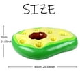 thumbnail image 3 of Porte-boisson Gonflable en Pvc, Support Flottant pour Piscine, Bar à Glace, Flotteurs pour Boissons de Piscine avec Motif d'Ananas, 3 of 13