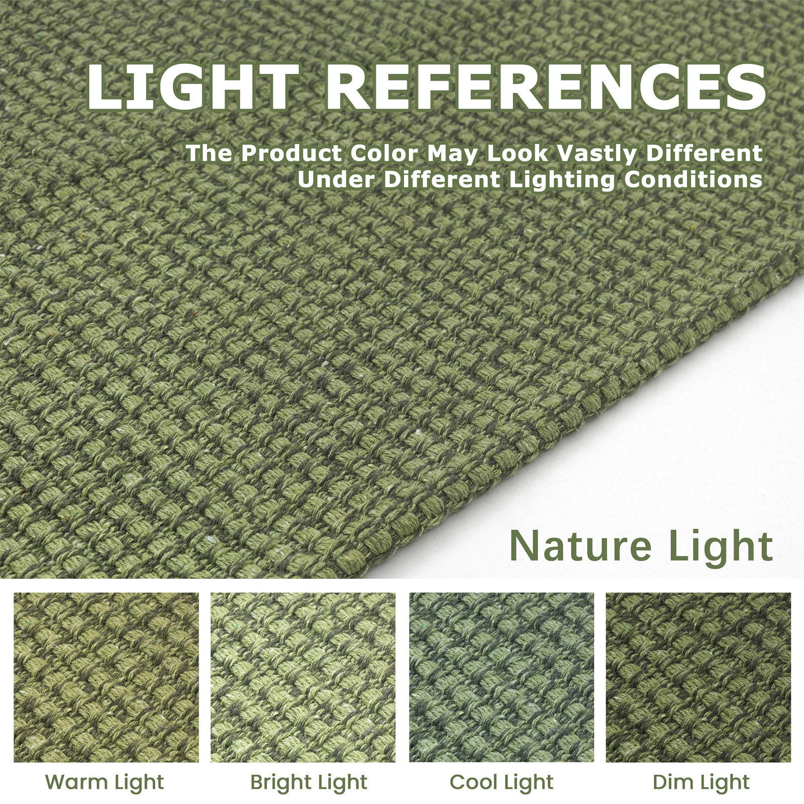 iOhouze Boho Entryway Rugs 2x3 ft Small Area Rugs Washable Rugs Rubber Backed Front Door Rug Olive Green/Earthy Green Cotton Entrance Rugs for Front Porch Bathroom Kitchen Bedroom