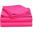 thumbnail image 5 of 400 Thread Count 100% Egyptian Cotton 4-Piece Bed Sheet Set (1 Flat, 1 Fitted Sheet, 2 Pillow Covers) 27 Inches Deep Pocket Solid Pattern, 5 of 5
