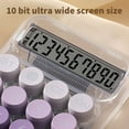 thumbnail image 5 of Scientific Calculator 10 Digits Large Screen Display And Buttons Clear Large LCD Display Ideal For Office School Home And Business Use Student Back to School Present, 5 of 7