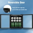 thumbnail image 5 of Electactic 1.3 Cu.Ft Beverage Refrigerator, 12 Bottle & 48 Can Mini Beverage Refrigerator, Mini Fridge with Glass Door for Home/Bar/Office, 5 of 8