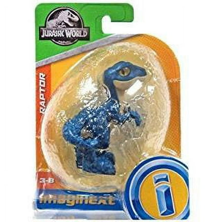 JWID Jurassic World Blue Raptor Dinosaur Imaginext Figure 3.5"