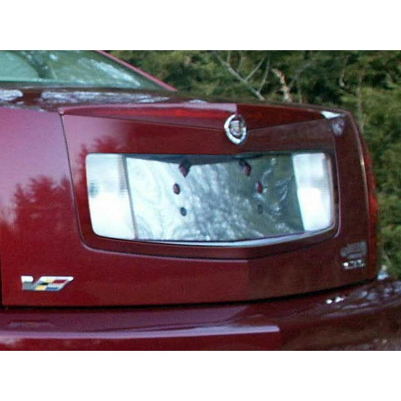 Stainless License Plate Bezel 1Pc Fits 2005-2007 Cadillac CTS LP45250 QAA