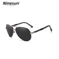 thumbnail image 4 of NINESUN Unisex UV400 Sunglasses Polarized Pilot Style Alloy Frame, 4 of 5