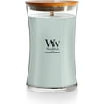 thumbnail image 1 of WoodWick Large Hourglass Candle Sagewood/Seagrass - Premium Soy Blend Wax Pluswick Innovation Wood Wick Made in USA, 1 of 7