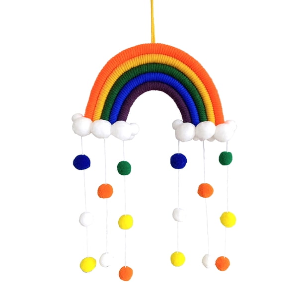 Hot6sl Ofertas de La Semana Colgante de Decoración de Habitación Infantil Colgante de Decoración de Pared Tejido