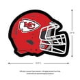 thumbnail image 3 of Kansas City Chiefs LED Helmet Tabletop Sign, 3 of 5