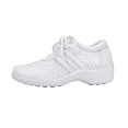 thumbnail image 3 of 24 HOUR COMFORT Donna Wide Width Comfort Shoe For Work and Casual Attire WHITE 10, 3 of 7