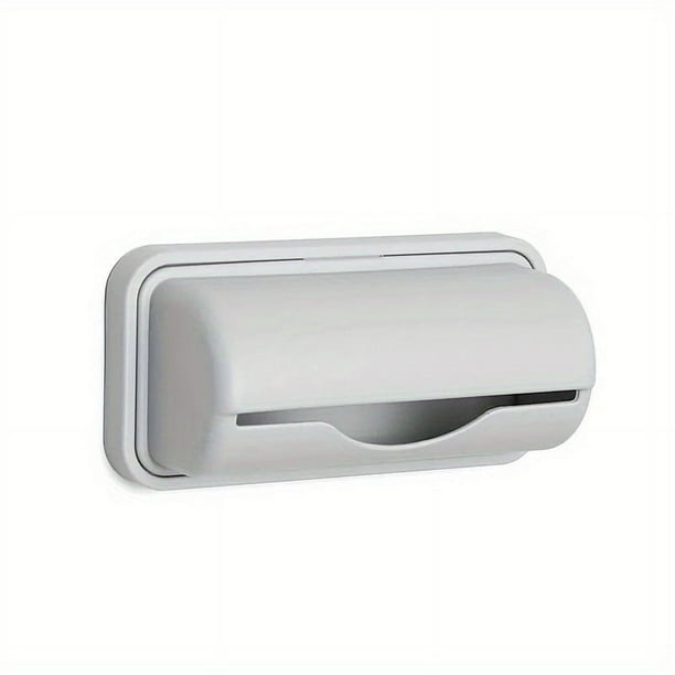 Trash Bags Storage Box Garbage Bag Dispenser For Kitchen Bathroom Wall Mounted Grocery Bag Holder Kitchen Plastic Bags Container