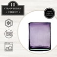 thumbnail image 4 of 10 Strawberry Street Morado DOF Handblown Mexican Glass, Set of 4, 4 of 7