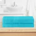 thumbnail image 2 of Impressions Hemingford Eco-Friendly Cotton 2-Piece Bath Sheet Towel Set, 2 of 5