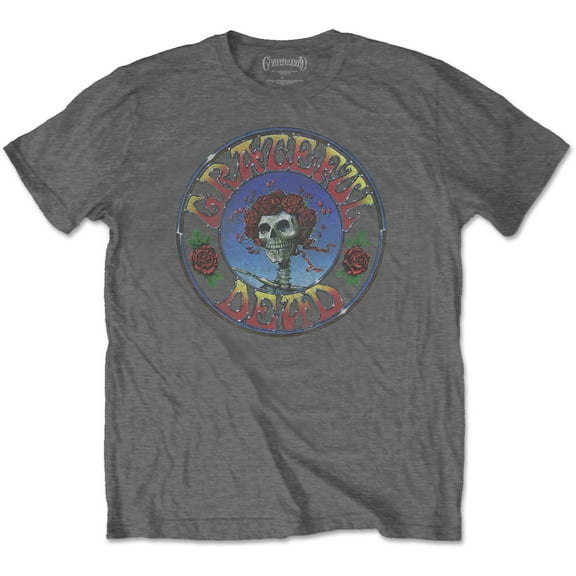 Grateful Dead Unisex T-Shirt Bertha Circle Vintage Wash (Small)