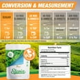 thumbnail image 3 of G-Sweetz Stevia – Allulose All Purpose Sweetener – 2X Sugar Sweetness; Total Servings 1134; Zero Calorie Sweetener, Sugar-Free Substitute for Baking, Smoothies, Coffee; Keto Diet Friendly Food | 5-LB, 3 of 6