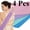 Blue, Pink, Green, Purple, variant on 4pcs Exfoliating Back Washers Scrub with Handles Body Scrubber Cloth Towel for Shower Nylon Back Exfoliator Extended Backs Washers Stretchable Body Bath Pull Strap for Cleans Skin Massages