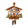 thumbnail image 1 of Cuckoo Clock Black Forest house with moving wood chopper, 1 of 1