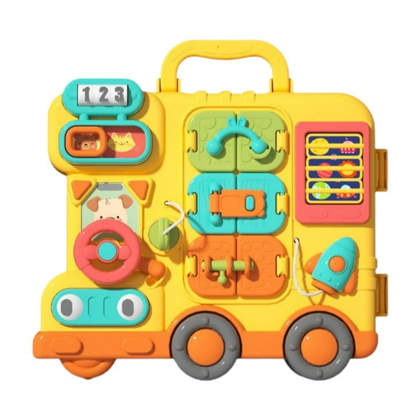 Tablero musical interactivo para vida, cognición, resolución de problemas, juguetes sensoriales, juguete de aprendizaje para niños pequeños, niñas,