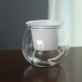 thumbnail image 2 of Self-Watering Flowerpot Automatic Water Absorbing Flowerpot Transparent Double Layer Plastic Succulent Plant Pot Decorative Pot 2#, 2 of 6