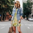 thumbnail image 4 of Fotbe Animal Tree Vestido de Verano sin Mangas para Mujer – Vestido Midi Línea A, Estilo Camiseta Floral, Vestido Playero Casual y Fluido, 4 of 7