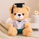thumbnail image 1 of Oso De Graduación, Peluche De Enfermera Doctoral, Regalo De Peluche, Celebración De Logros Académicos, Atuendo De Bata Blanca, Recuerdo, Detalle De Flor Trenzada, 1 of 9