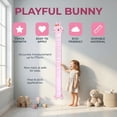 thumbnail image 3 of REGALWOVEN Cartoon Animals Height Chart Sticker, Peel and Stick Growth Chart with Age and Average Height Markings for Teens Baby Bedroom Pink 66.1 x 8.3 Inch, 3 of 6
