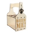 thumbnail image 4 of Estante de madera Natural para botellas de vino, soporte rústico de madera para botellas de cerveza, decoración para el hogar, cocina, almacenamiento de botellas de vino, 4 of 7