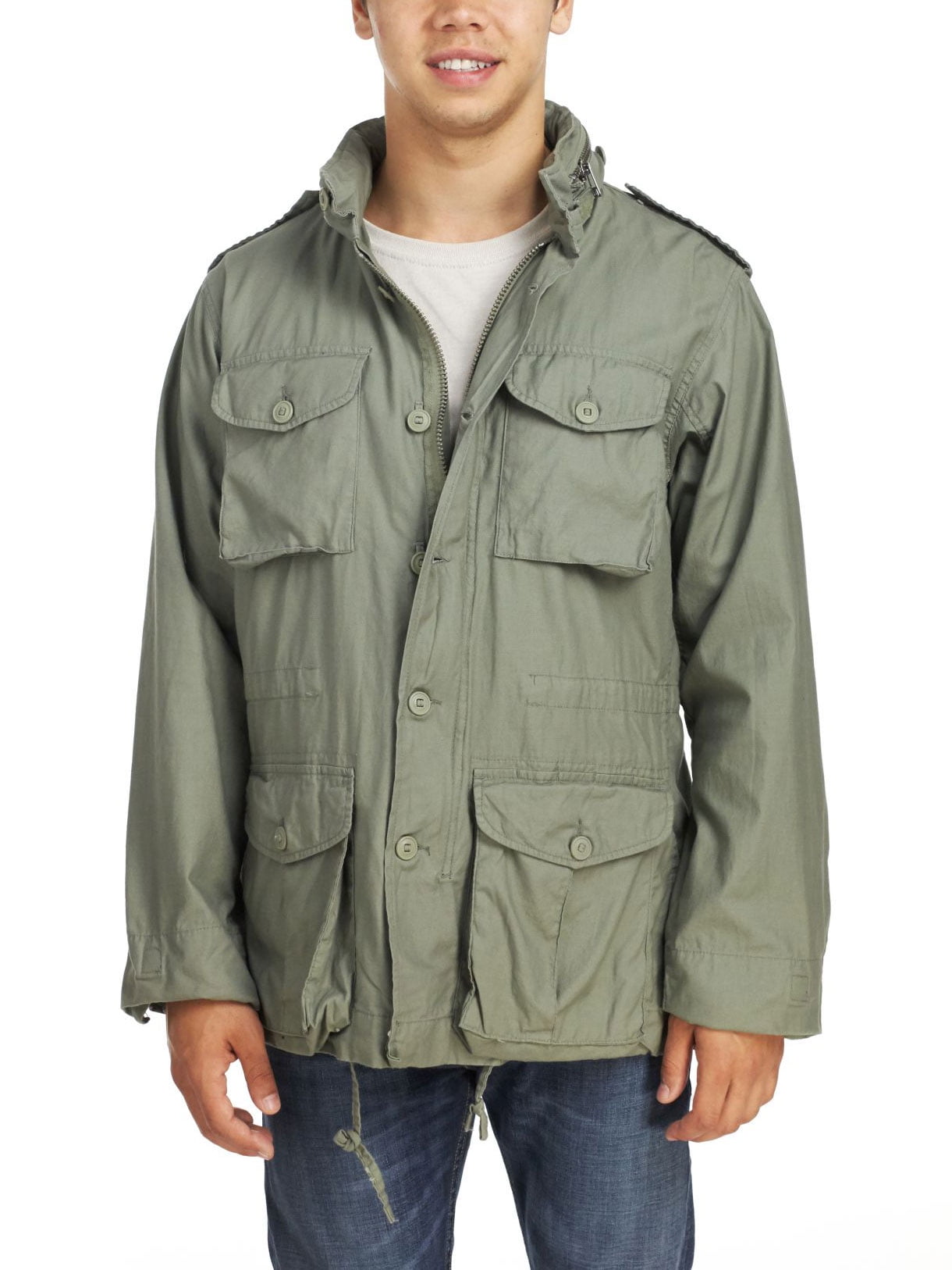 Rothco - Rothco Men's Lightweight Vintage M-65 Field Jacket, Sage Green ...