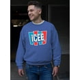 thumbnail image 2 of Frosty ICEE Refresh Retro Graphic Men's Sweatshirt, 2 of 4