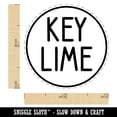 thumbnail image 2 of Key Lime Flavor Scent Rounded Text Pie Rubber Stamp for Scrapbooking Crafting Stamping - Mini 1/2 Inch, 2 of 7