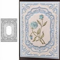 thumbnail image 4 of Metal Die Cuts, Lace Rectangle Frame Cutting Dies Stencil for DIY Scrapbooking Album Decorative Embossing Template, 4 of 4