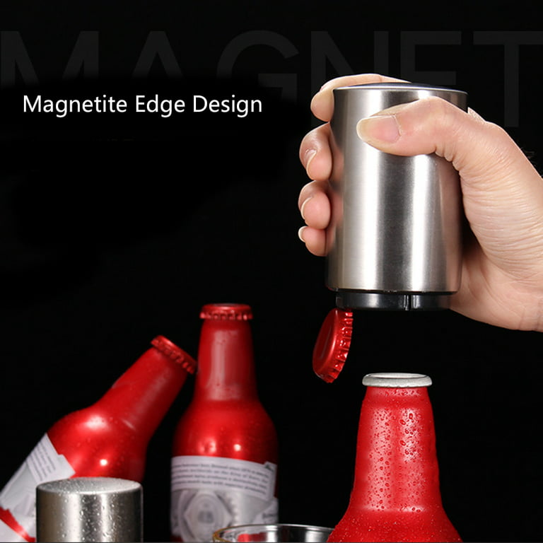 Kitchen Mama Epic One Multifunction Opener: A Pick Ergonomic Opener-  Magnetic Bottle Opener, Beer & Soda