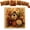 House, variant on Autumn Pearl Painting Kit – Relaxing DIY Craft to Create Sparkling Fall Artwork, Pumpkin Diamond Art Pearl Painting Kit for Beginner for Thanksgiving Birthday Holiday Gift