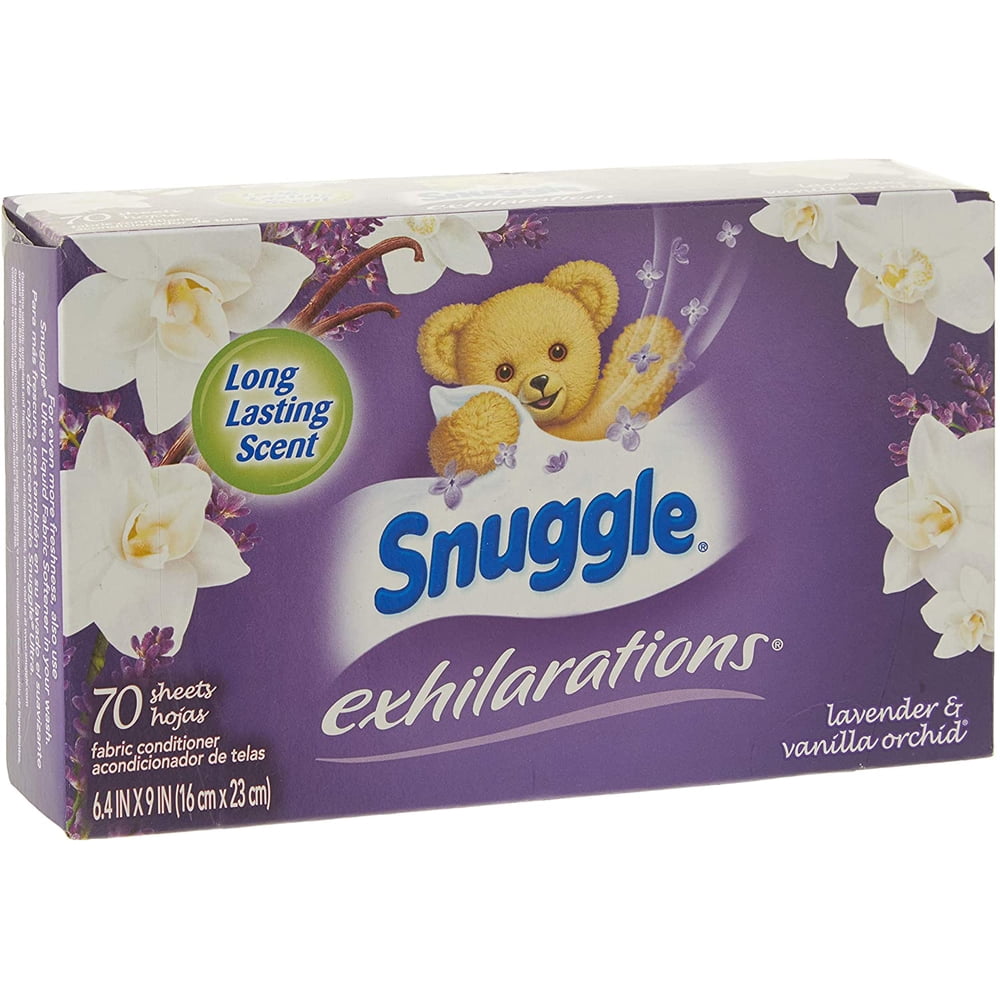 Exhilarations Dryer Sheets Lavender Vanilla Orchid 70 Sheets 1