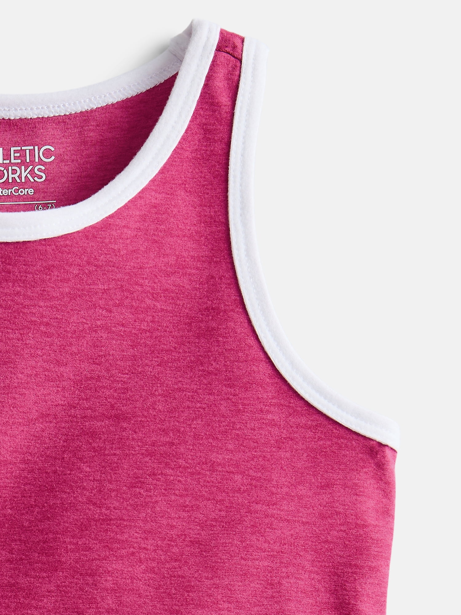 Athletic Works Girls ButterCore Tank Top, Sizes 4-18