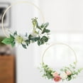 thumbnail image 5 of 16 Pack Wooden Wreath Hoops for Crafts - 10 & 12 Inch Bamboo Rings for DIY Flower Arrangements, Dream Catchers, Wedding & Wall Decor, 5 of 5