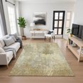 thumbnail image 6 of Addison Rugs Mayfield Premium Machine Washable Transitional Abstract Khaki Rectangle Rug, 5' x 7'6", 6 of 6