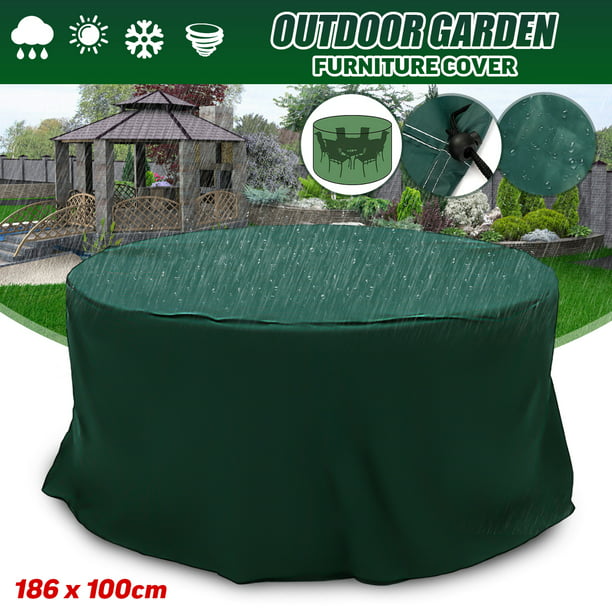 Garden Protect Patio Table Chair Green, Can Patio Furniture Covers Be Washed Outside